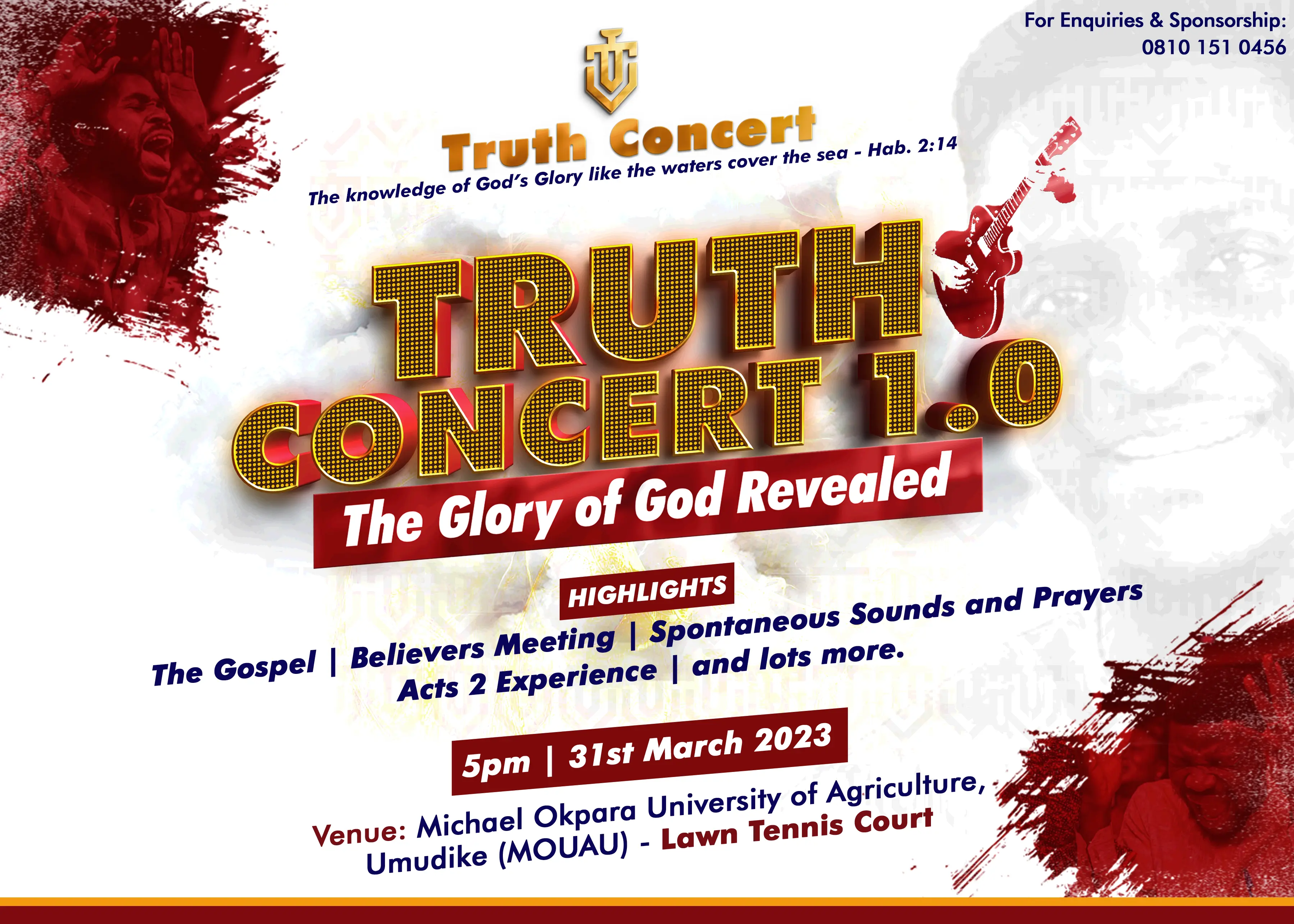 Truth Concert campaign design